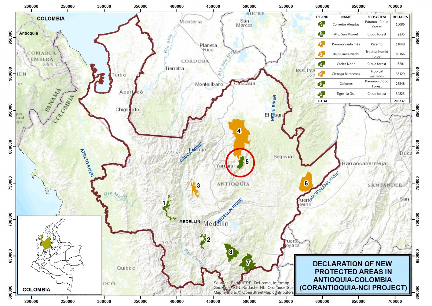 New protected area: Cacica Noría