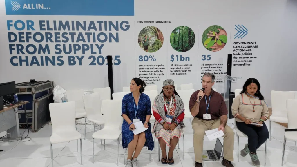 NCI and Indigenous leaders at COP 27